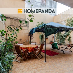 Appartamento 60 mq con giardino pavimentato