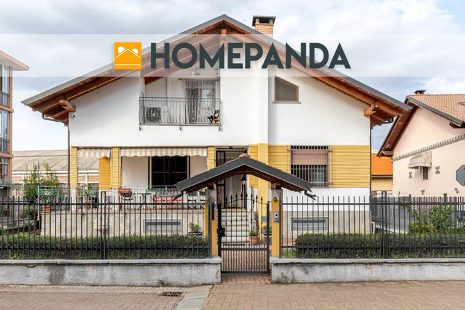 Via Galileo Galilei 9, Borgaretto, Beinasco — VILLA INDIPENDENTE LIBERA SU 4 LATI