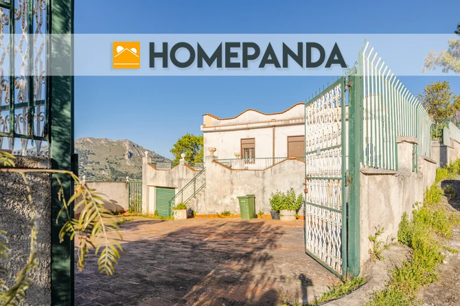 Villa panoramica 125mq e 2000 mq di terreno a Piano Stoppa – Misilmeri