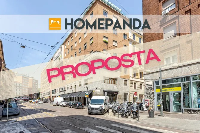 Elegante appartamento arredato con doppia esposizione