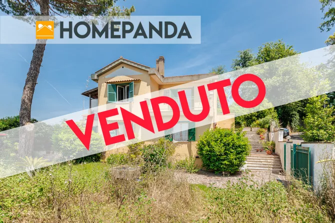 Porzione di Villa nel Verde, Località Montelungo - Riano