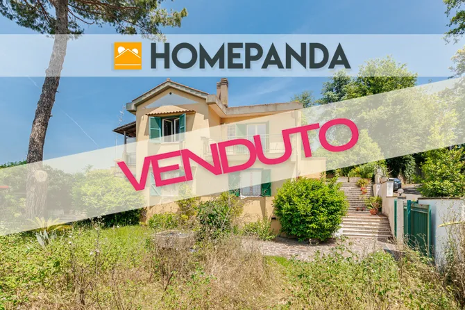 Porzione di Villa nel Verde, Località Montelungo - Riano