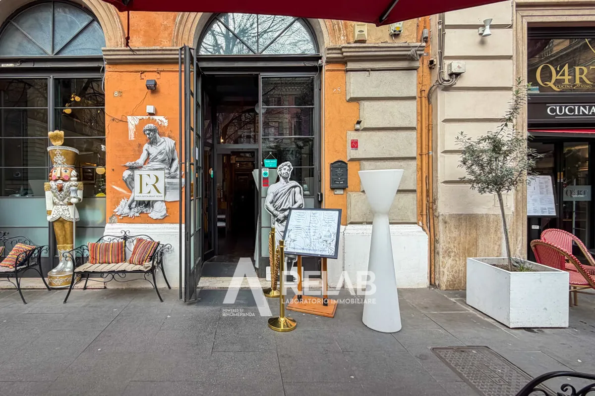 Attività di ristorazione, Ristorante Via Boncompagni 83  Roma